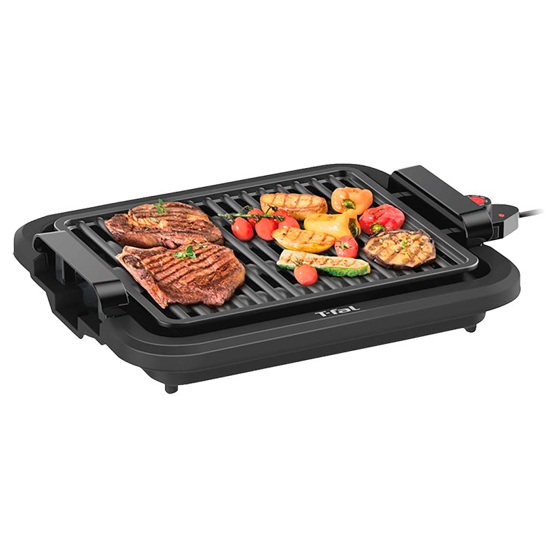T-FAL Smokeless Indoor Non Stick Grill - Blemished package with full warranty - TG403D52