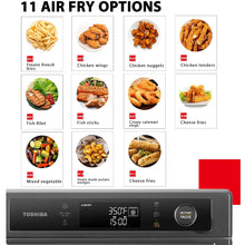 Load image into Gallery viewer, TOSHIBA Air Fryer Toaster Oven Combo - TL2-AC25GZA
