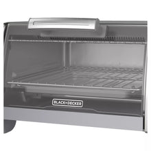 Load image into Gallery viewer, BLACK+DECKER 4 Slice Stainless Steel Toaster Oven - Factory Certified with Full Warranty - TO1700
