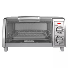 Load image into Gallery viewer, BLACK+DECKER 4 Slice Stainless Steel Toaster Oven - Factory Certified with Full Warranty - TO1700
