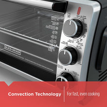 Load image into Gallery viewer, BLACK + DECKER Convection Countertop Oven - Factory Certified with Full Warranty - TO1950SBDG3

