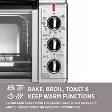 Load image into Gallery viewer, BLACK + DECKER 6-Slice Convection Oven - Factory Certified with Full Warranty - TO3230SBD
