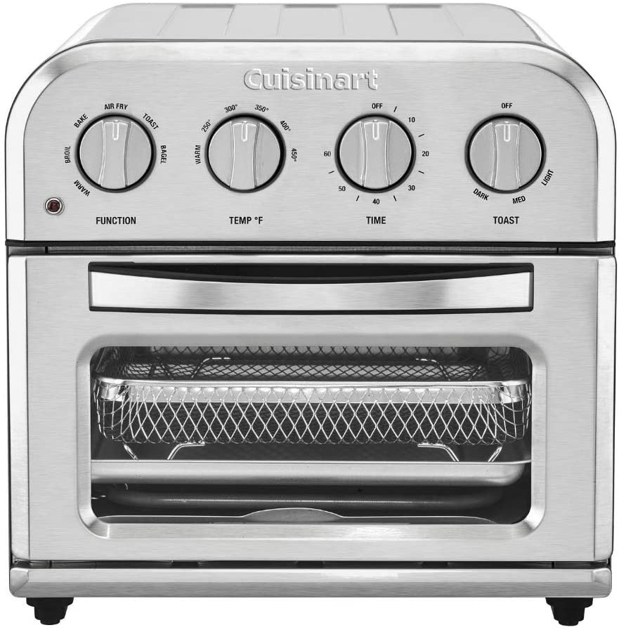 CUISINART Compact Air Fryer & Toaster Oven  - Refurbished with Cuisinart Warranty -TOA-28