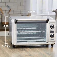 Load image into Gallery viewer, BLACK + DECKER 6-Slice Digital Convection Oven - Factory Certified with Full Warranty - TOD3300SSC
