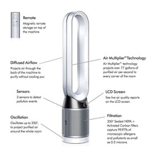 Load image into Gallery viewer, DYSON OFFICIAL OUTLET - Tower Purifier with Sensor - Refurbished (EXCELLENT) with 1 year Dyson Warranty -  TP04
