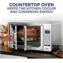 Load image into Gallery viewer, OSTER French Door Digital Toaster Oven - Refurbished with full manufacturer warranty - TSSTTVFDDGD
