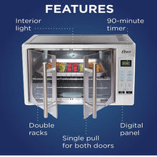 Load image into Gallery viewer, OSTER French Door Digital Toaster Oven - Refurbished with full manufacturer warranty - TSSTTVFDDGD
