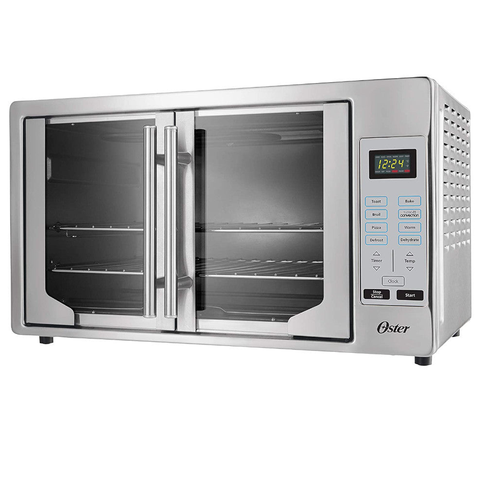 OSTER French Door Digital Toaster Oven - Refurbished with full manufacturer warranty - TSSTTVFDDGD