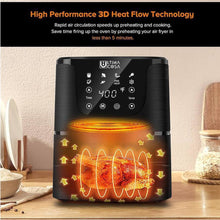 Charger l&#39;image dans la galerie, Friteuse à air ULTIMA COSA NOIR Presto Luxe Plus 5L - TXGS-5T1
