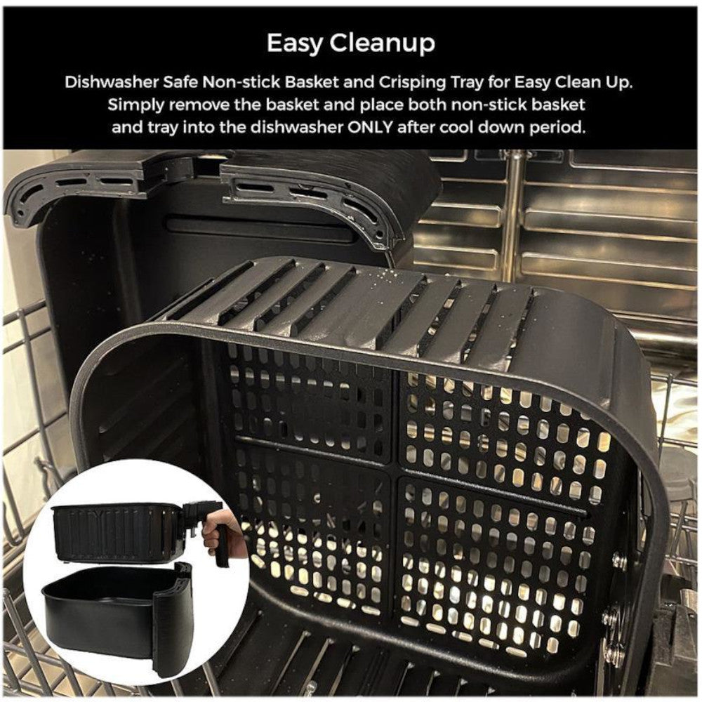 Friteuse à air ULTIMA COSA NOIR Presto Luxe Plus 5L - TXGS-5T1