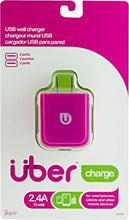 Load image into Gallery viewer, JASCO Pink Uber USB Wall Charger - UBER-PINK
