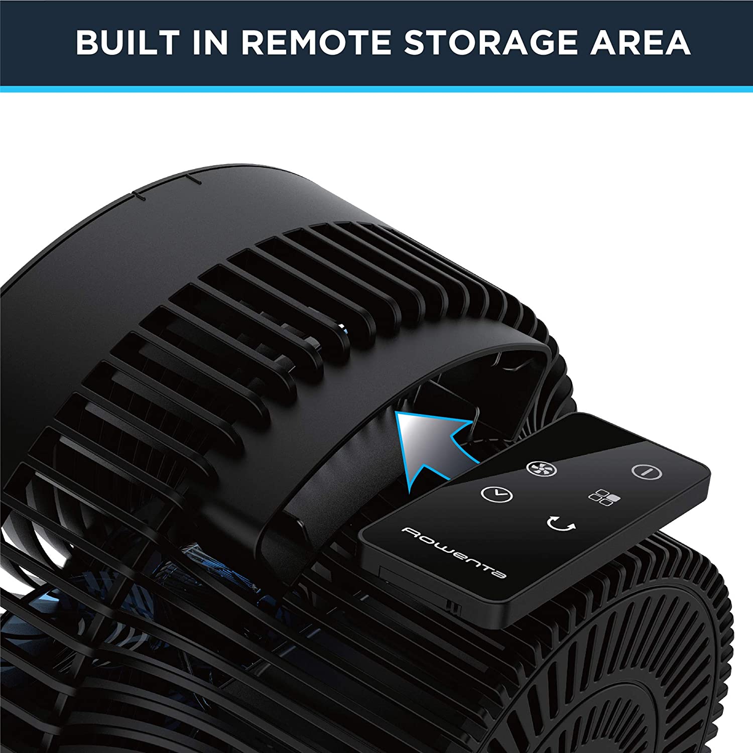 Ventilateur de circulation d'air ROWENTA 360 Compact Force - Emballage défectueux avec garantie complète - VU2410U7