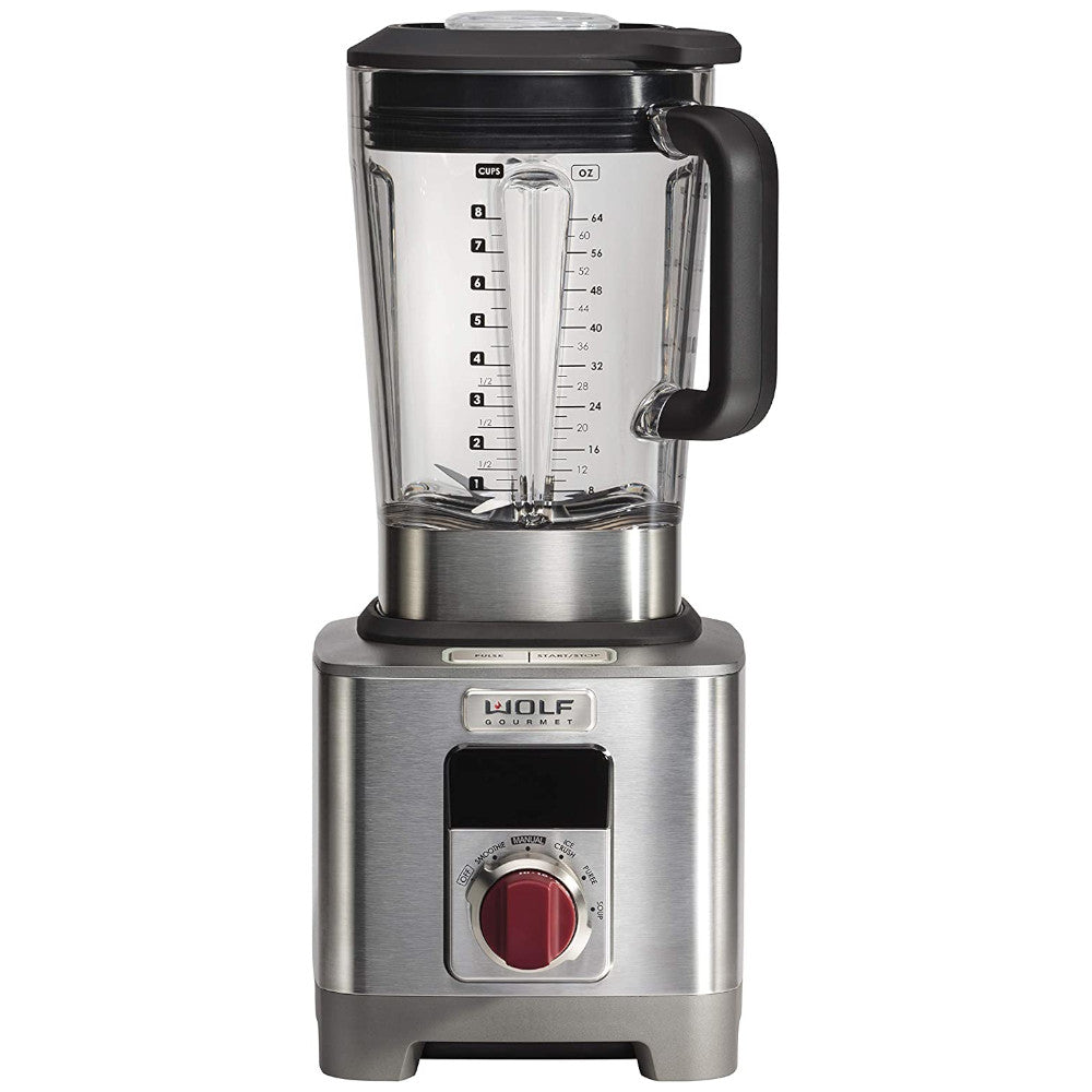 WOLF Gourmet High-Performance Blender - Factory serviced with 1 year warranty - WGBL100S