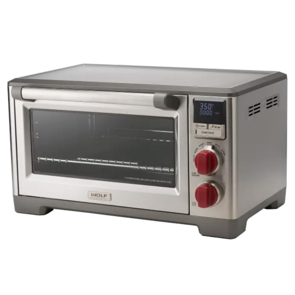 WOLF Gourmet Digital Countertop Convection Oven - Factory serviced with 1 year warranty - WGCO100S