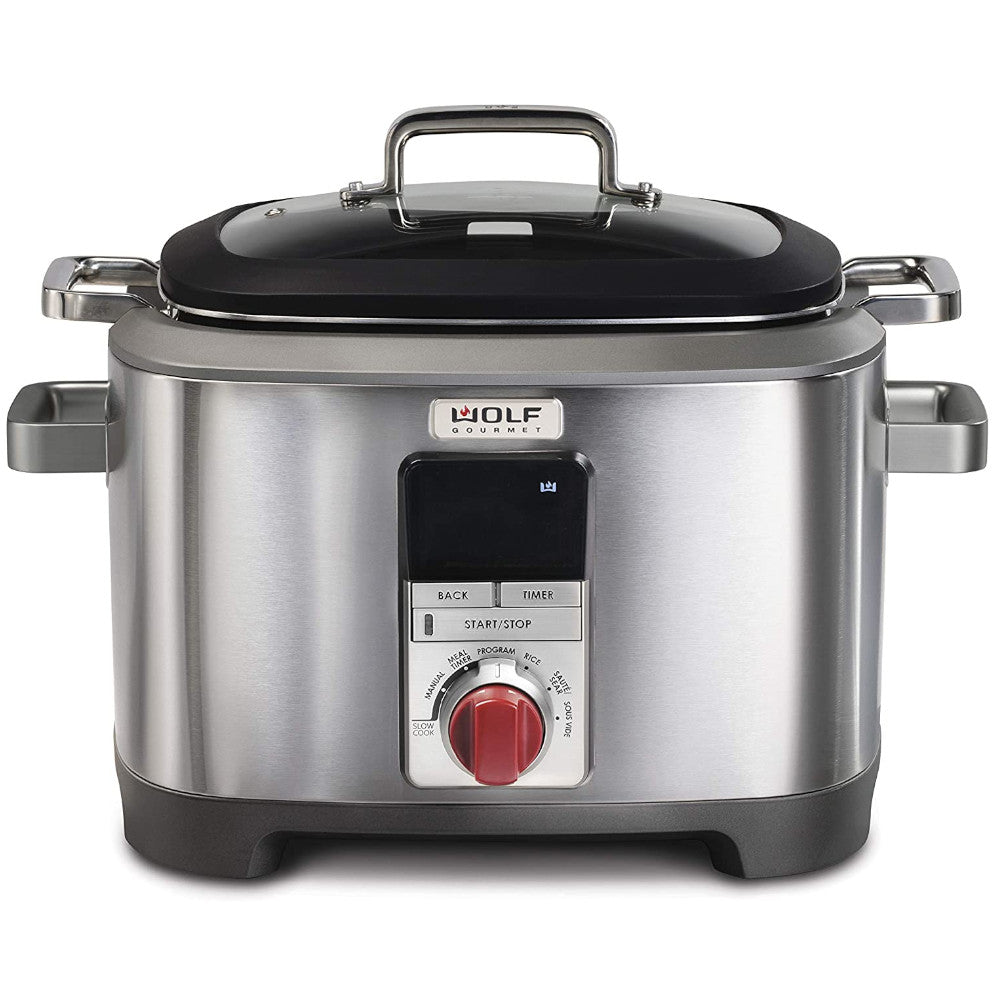 Cuiseur multiple WOLF Gourmet 7QT - Révisé en usine avec 1 an de garantie - WGSC100S 