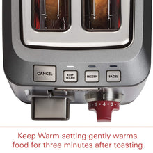 Load image into Gallery viewer, WOLF Gourmet 2 Slice Toaster - Factory serviced with 1 year warranty - WGTR102S
