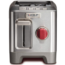 Load image into Gallery viewer, WOLF Gourmet 2 Slice Toaster - Factory serviced with 1 year warranty - WGTR102S
