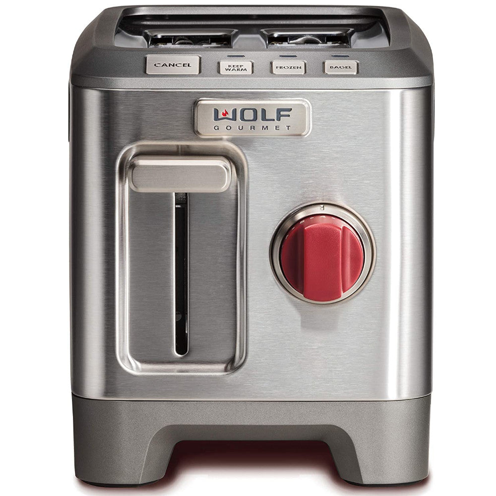WOLF Gourmet 2 Slice Toaster - Factory serviced with 1 year warranty - WGTR102S