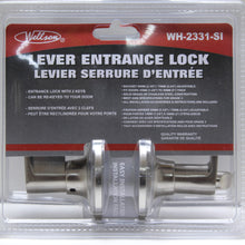 Load image into Gallery viewer, WELLSON Lever Entrance lock with keys. Silver - WH-2331-SI
