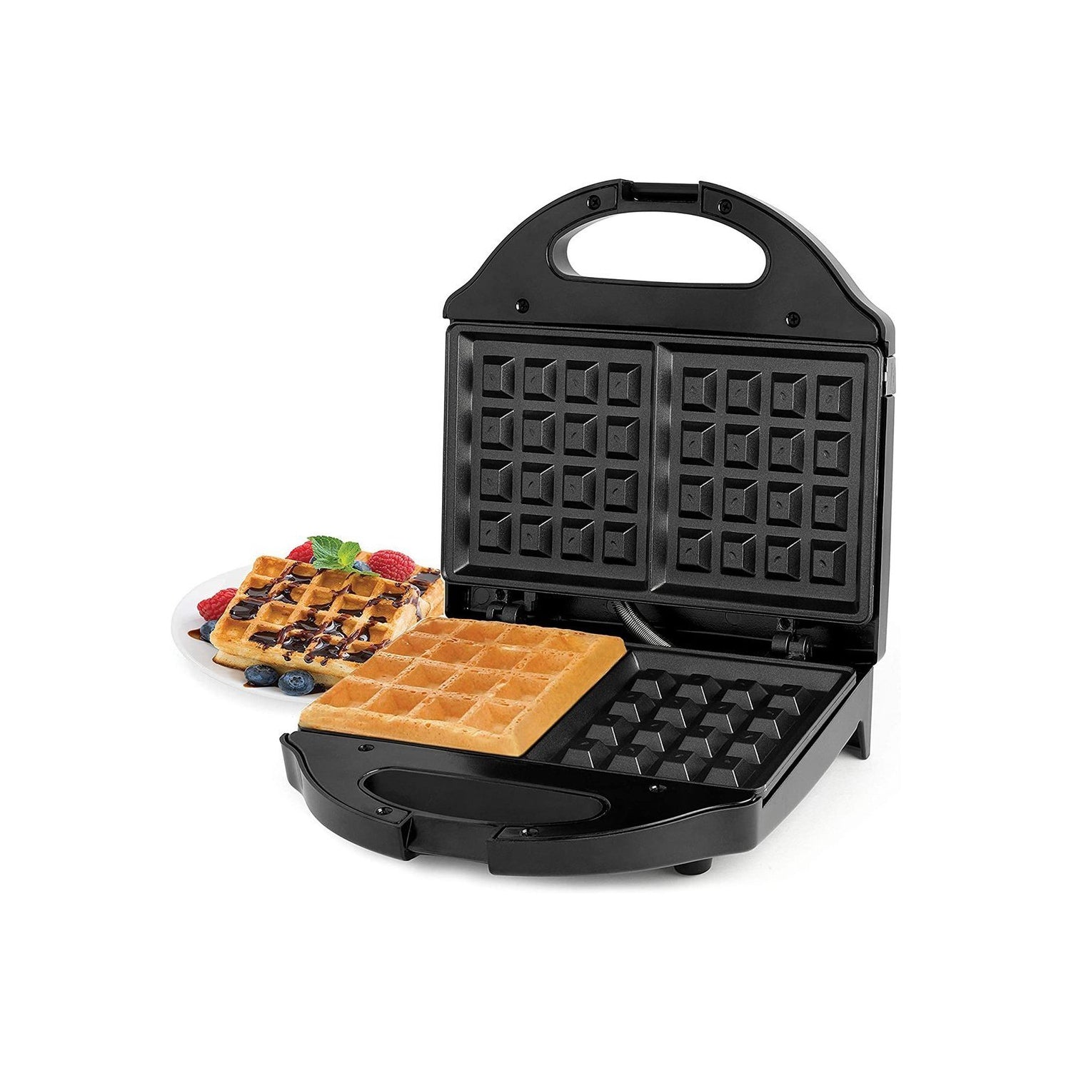 SALTON Black Waffle Maker - WM1075BK