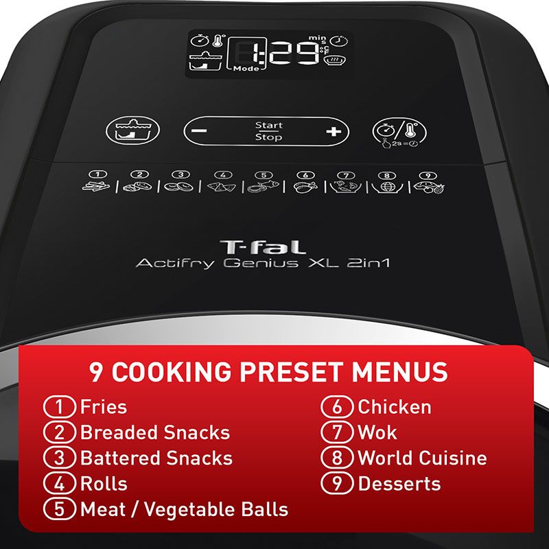 T-FAL Actify Genius XL 2 en 1 - Emballage défectueux avec garantie complète - YV970850