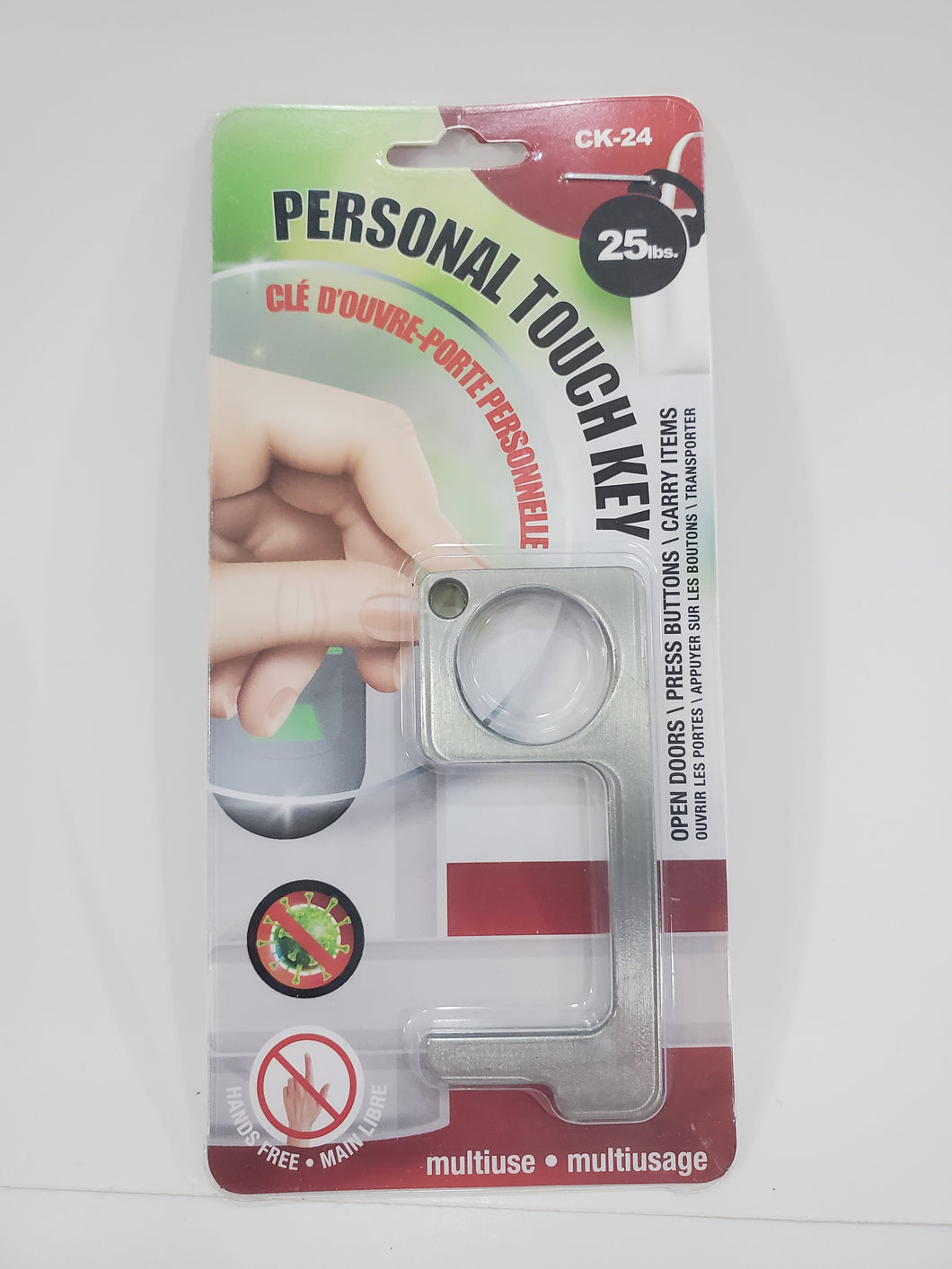 Touche tactile personnelle sans germes - CK-24