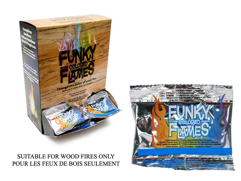 Funky Colored Fire Flames - 59745
