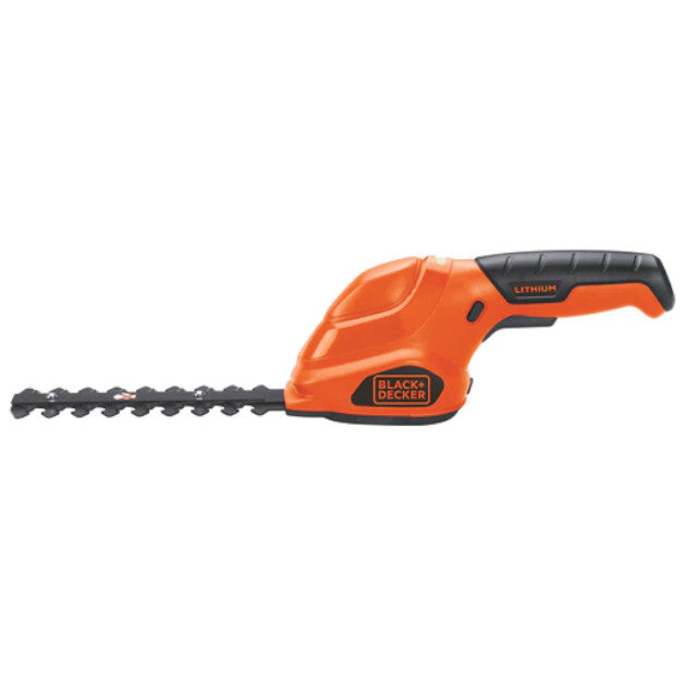 BLACK + DECKER Lithium 2 in 1 Garden Shear/Shrubber Combo - GSL35