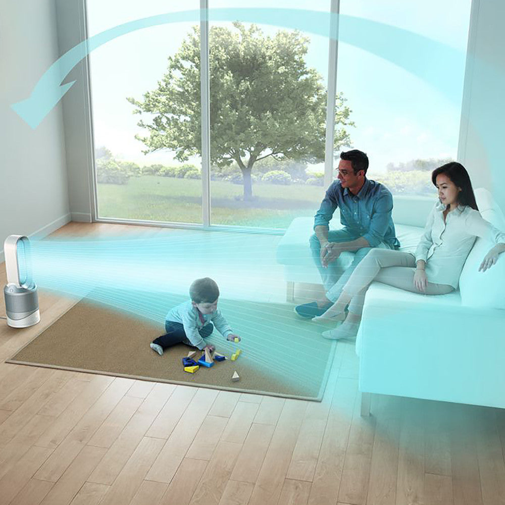 SORTIE OFFICIELLE DYSON - Purificateur/Ventilateur/Chauffage d'air chaud + froid HP02 - Remis à neuf (EXCELLENT) avec 1 an de garantie Dyson - HP02