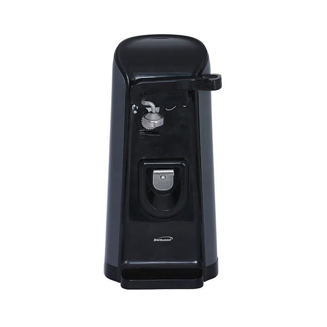 BRENTWOOD Automatic Can Opener with Sharpener (Black) - J30B