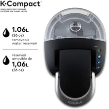 Charger l&#39;image dans la galerie, KEURIG K-Compact Cafetière à dosettes K-Cup à portion individuelle - K-Compact

