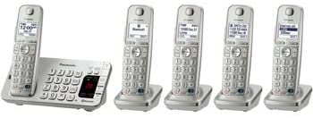 PANASONIC Link-to-Cell Bluetooth Convergence 5 Handset Phone -  Refurbished with Home Essentials warranty - KX-TG465C