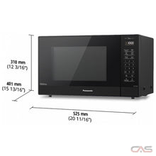 Load image into Gallery viewer, PANASONIC NNSC64MW 1.3 CU FT White Genius Microwave - Refurbished with Home Essentials warranty
