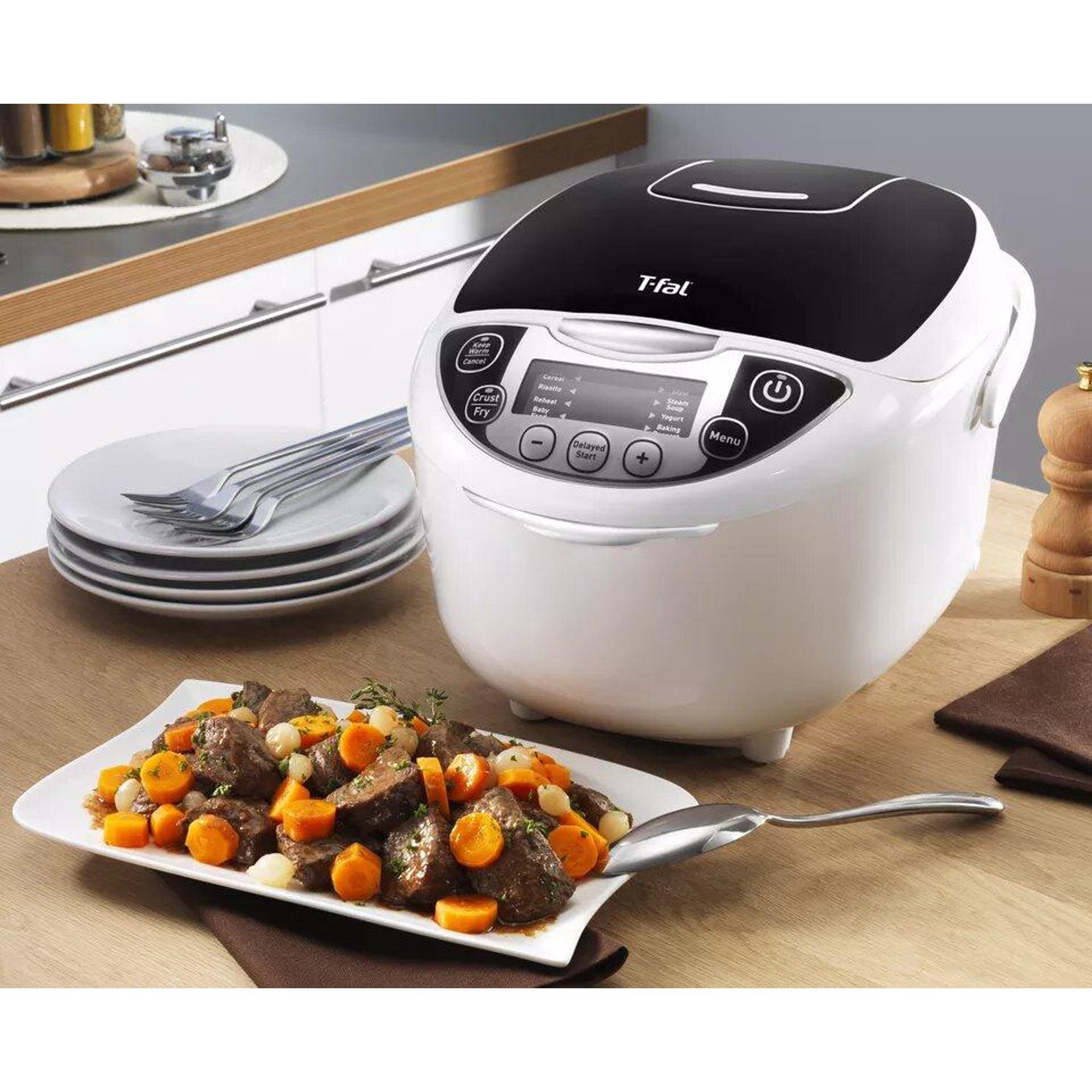 T-FAL 10 in 1 Rice and Multi Cooker - Blemished package with full