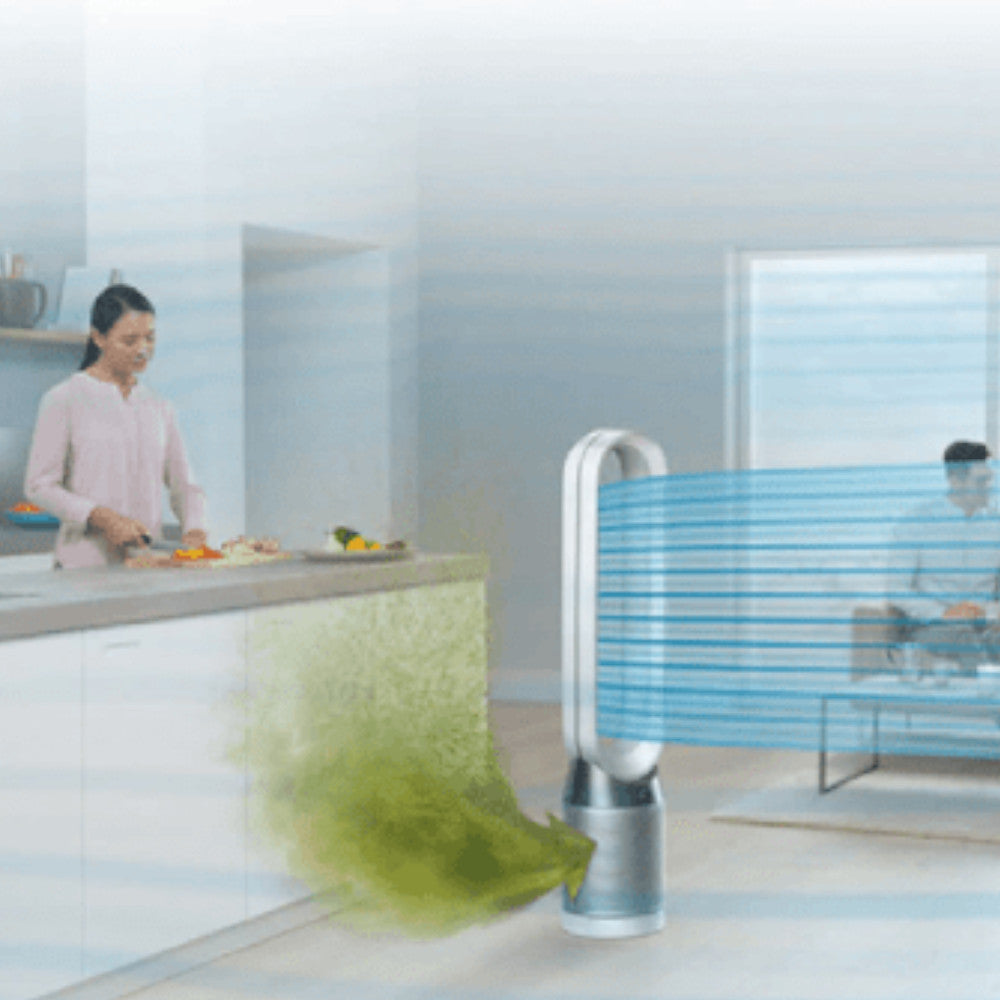 SORTIE OFFICIELLE DYSON - Ventilateur purificateur d'air tour - Remis à neuf (EXCELLENT) avec 1 an de garantie Dyson - TP02