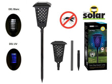 Load image into Gallery viewer, DECOLITE Solar LED &amp; UV Bug Zapper Lamp - 49029
